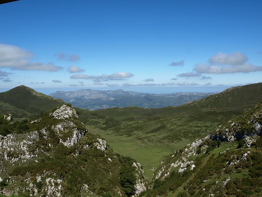 landscape, sky, clouds, mountain, mountains, soledad, peaceful HD wallpaper