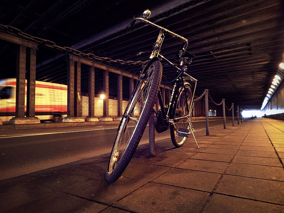 bike, bicycle, old, germany, vintage, street, transportation HD wallpaper