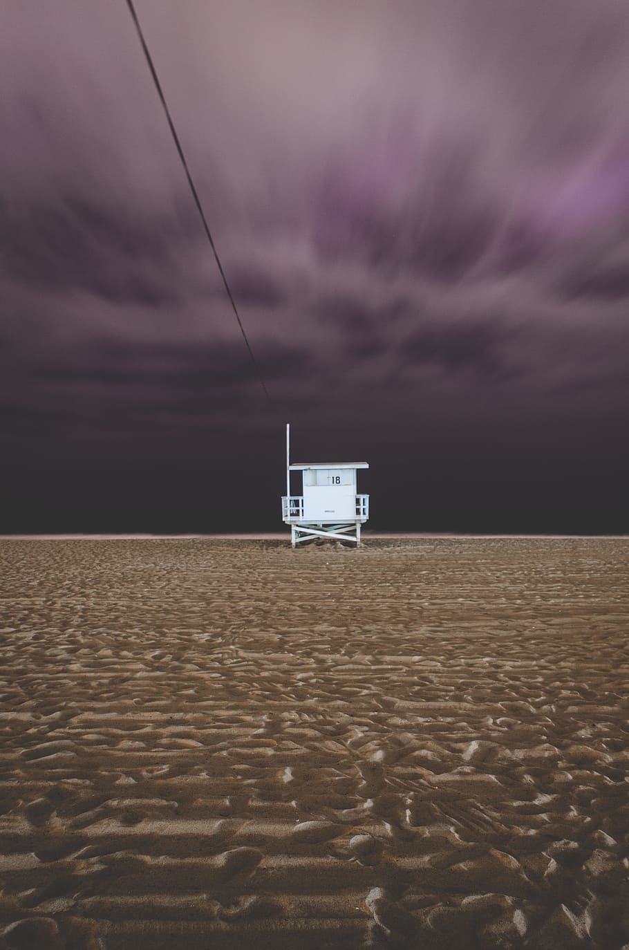 surrealism photo of white house surrounded by sand, white outpost on open field HD wallpaper