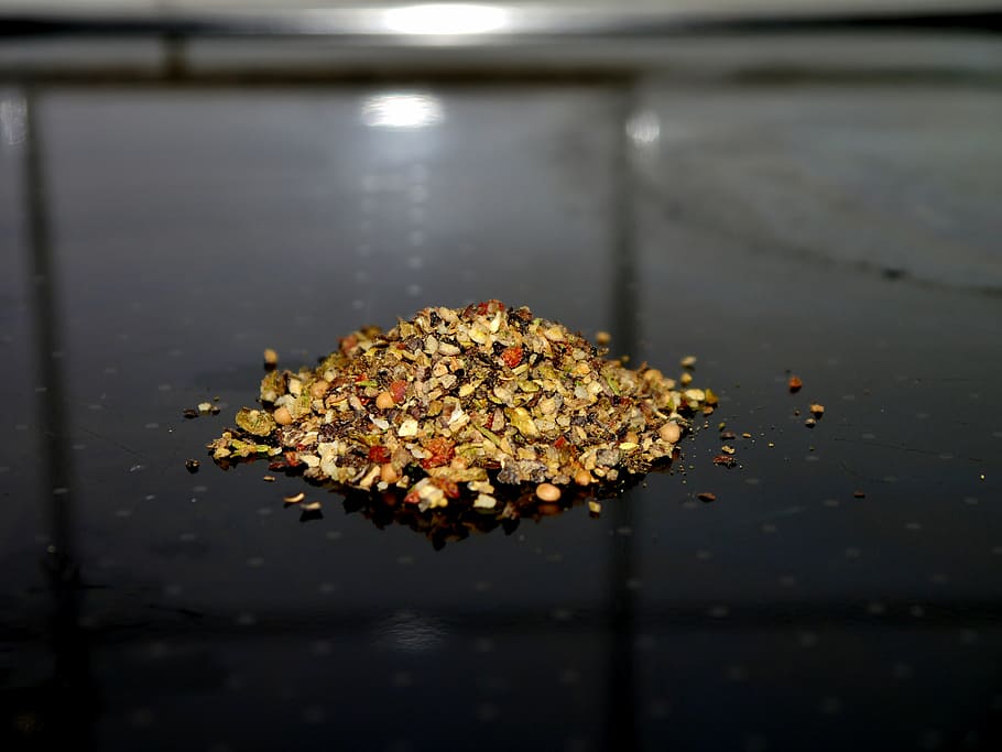 pepper, colorful, spices, spice mix, steak, aroma, no people, HD wallpaper