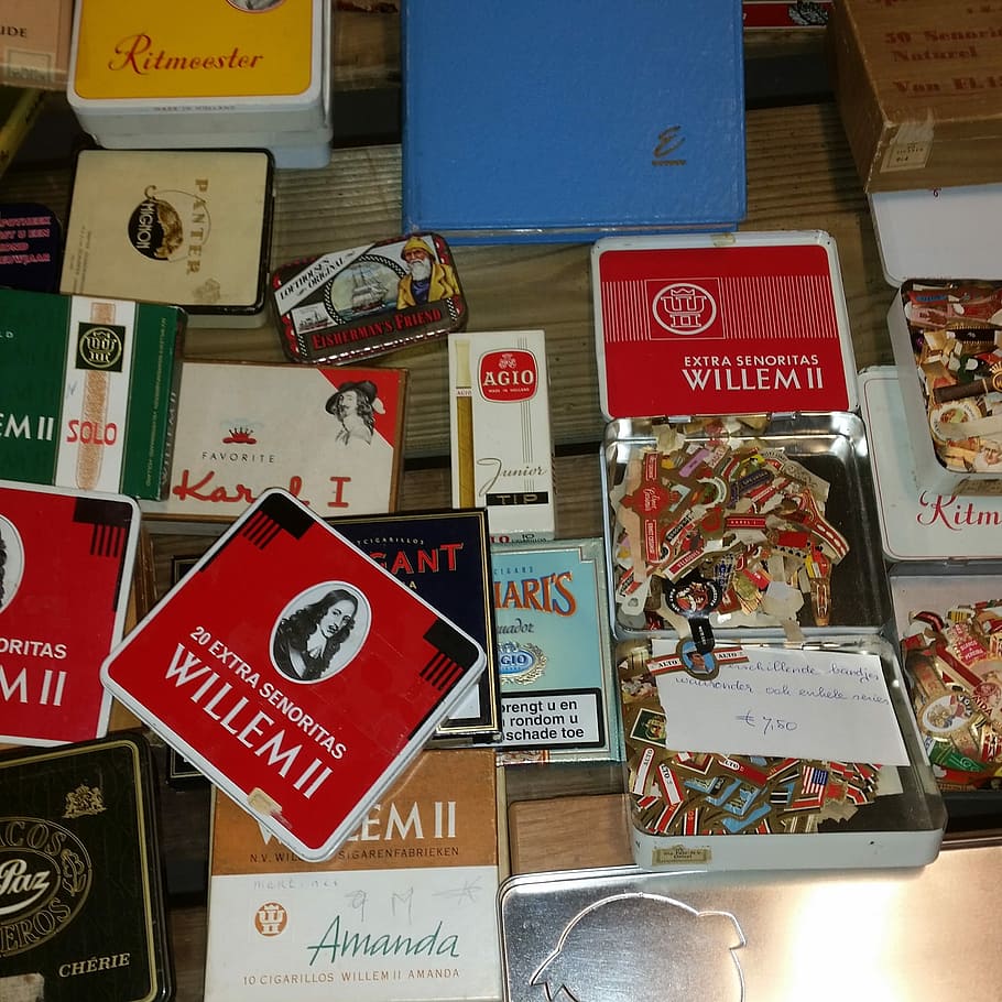 Collecting, Second Hand, Cigars, Cans, boxes, jumble sale, king's work HD wallpaper