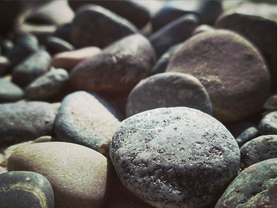 stone, grey, pattern, rock, nature, natural, smooth, macro HD wallpaper