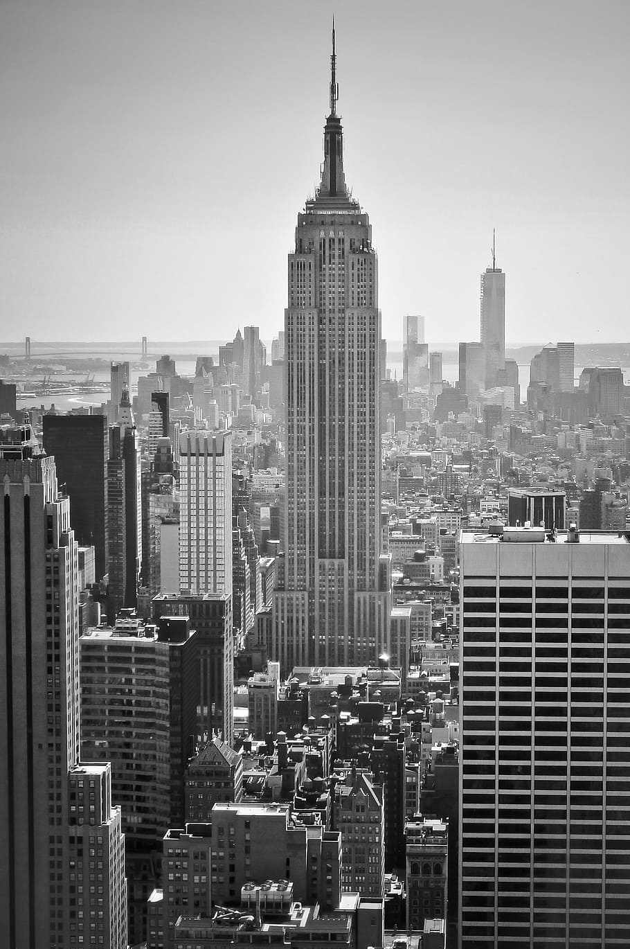 Empire State building, new york, architecture, city, skyscraper