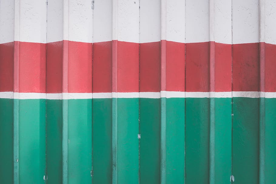 pattern, zigzag, roof, steel, multi colored, backgrounds, full frame HD wallpaper