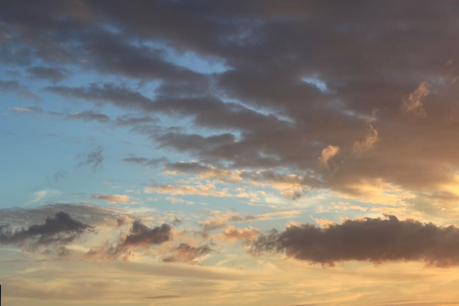 clouds, daylight, landscape, outdoors, sky, cloud - sky, beauty in nature HD wallpaper