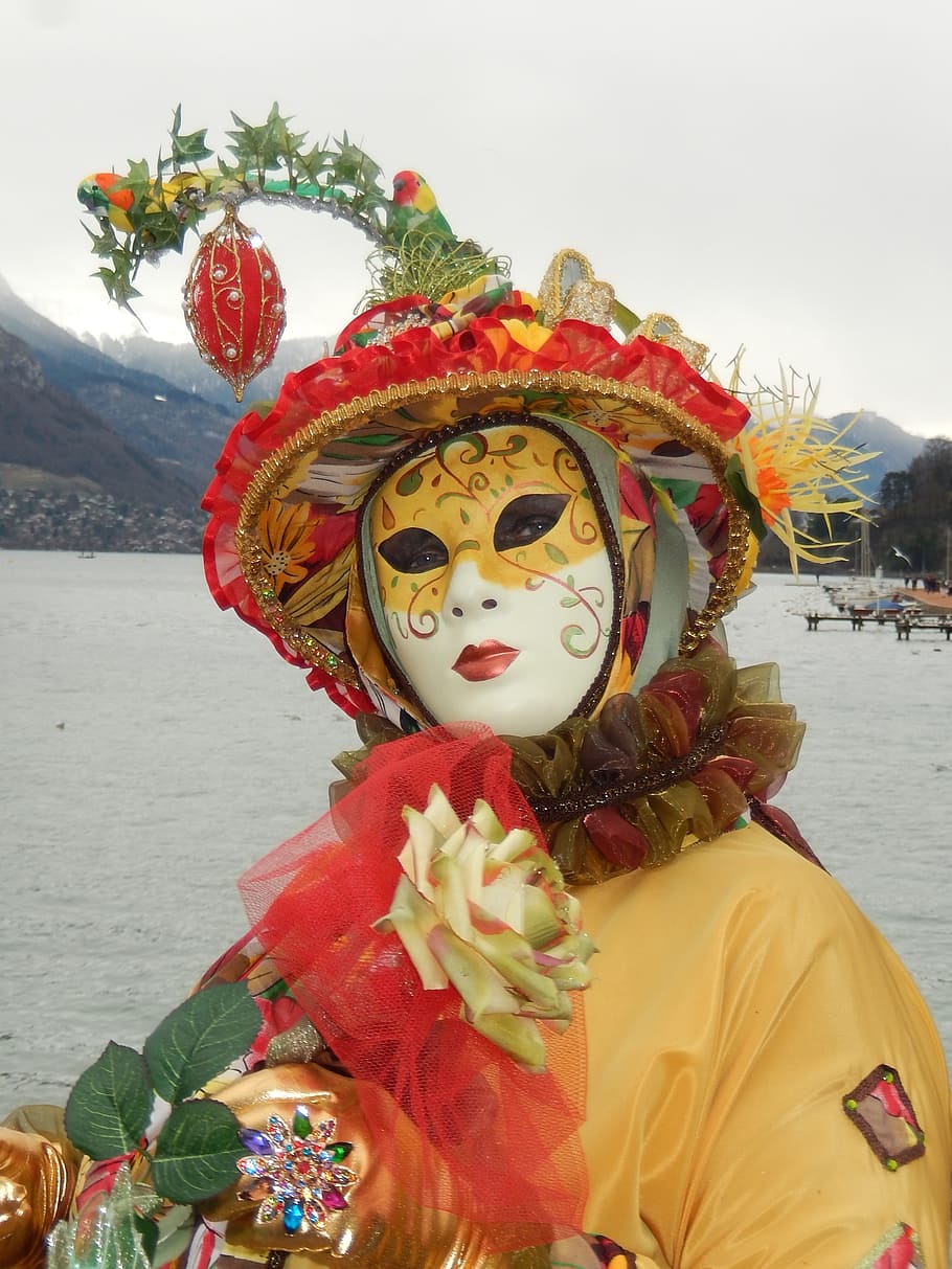 Mask, Carnival, Disguise, mask - Disguise, venice - Italy, venice Carnival, HD wallpaper
