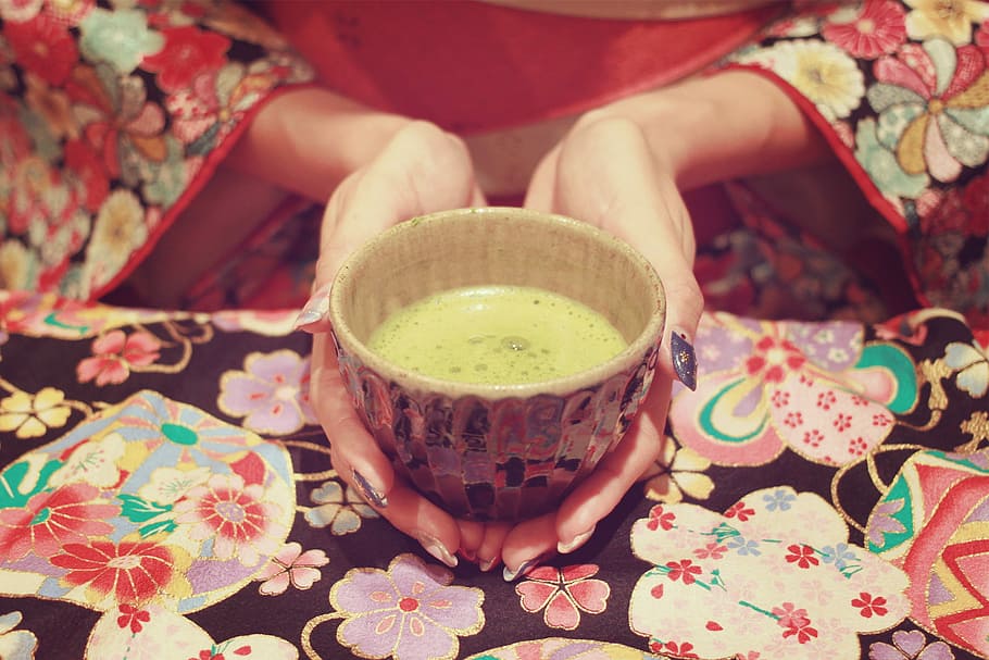 human hands holding bowl of soup, women, cup, females, one Person HD wallpaper