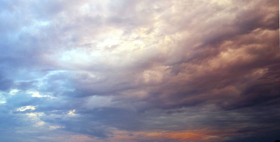 sky photo, clouds, cloud formation, fabric, thunderstorm, cumulus HD wallpaper