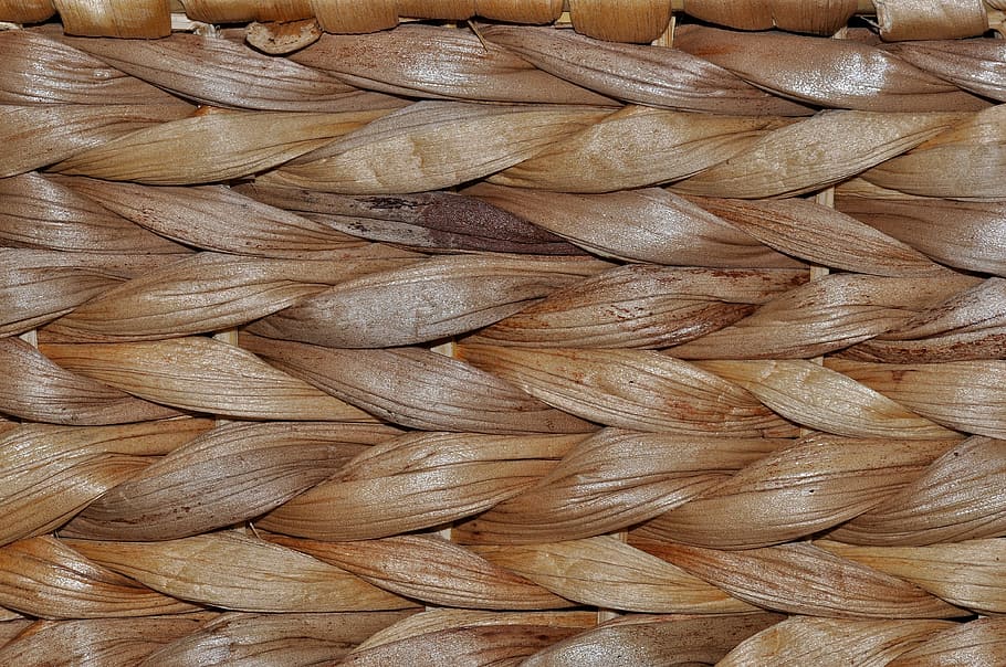 braid, natural material, structure, texture, background, wattle HD wallpaper