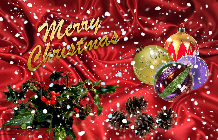 Immagini Natale Wallpaper.Hd Wallpaper Natale Decoration Merry December Xmas Red Close Up No People Wallpaper Flare