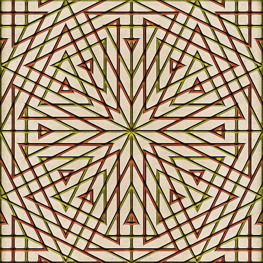 kaleidoscope, online, triangle, pattern, design, backgrounds HD wallpaper