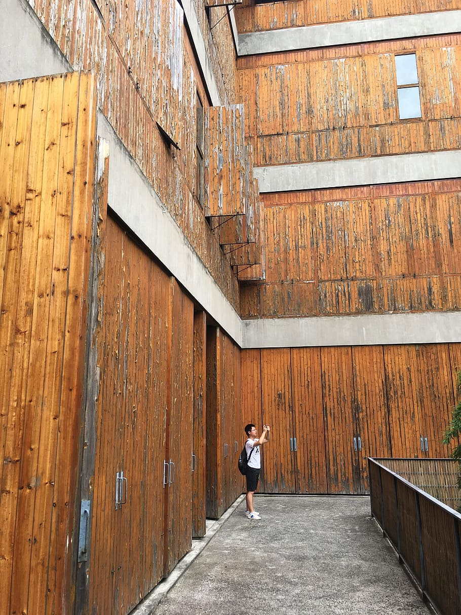 campus, art, character, architecture, one person, full length HD wallpaper