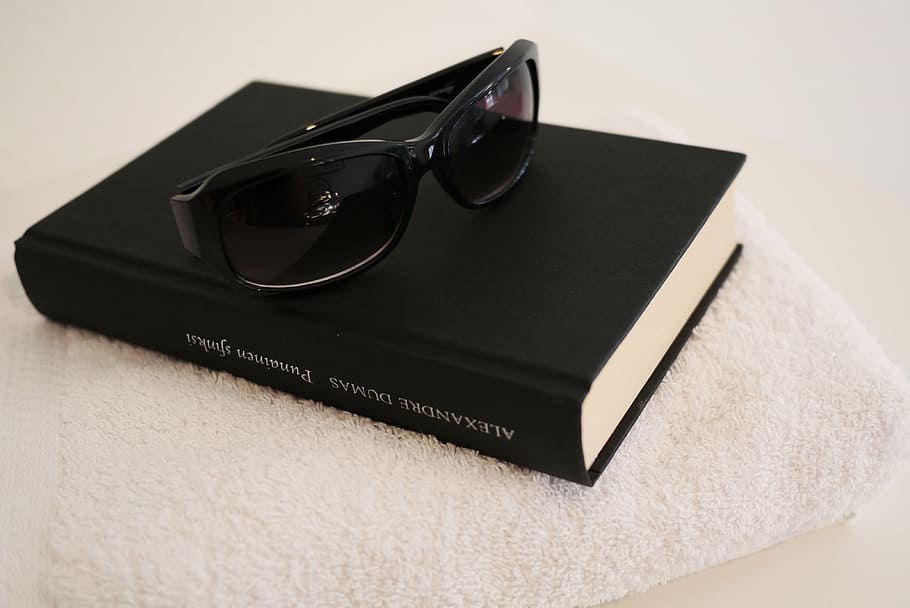 read, book, sunglasses, relax, leisure, weekend, holiday, novel HD wallpaper
