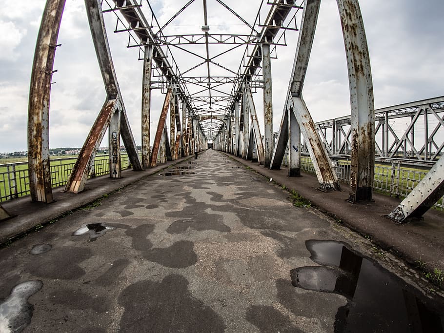 tczew, bridge, monument, architecture, connection, bridge - man made structure HD wallpaper