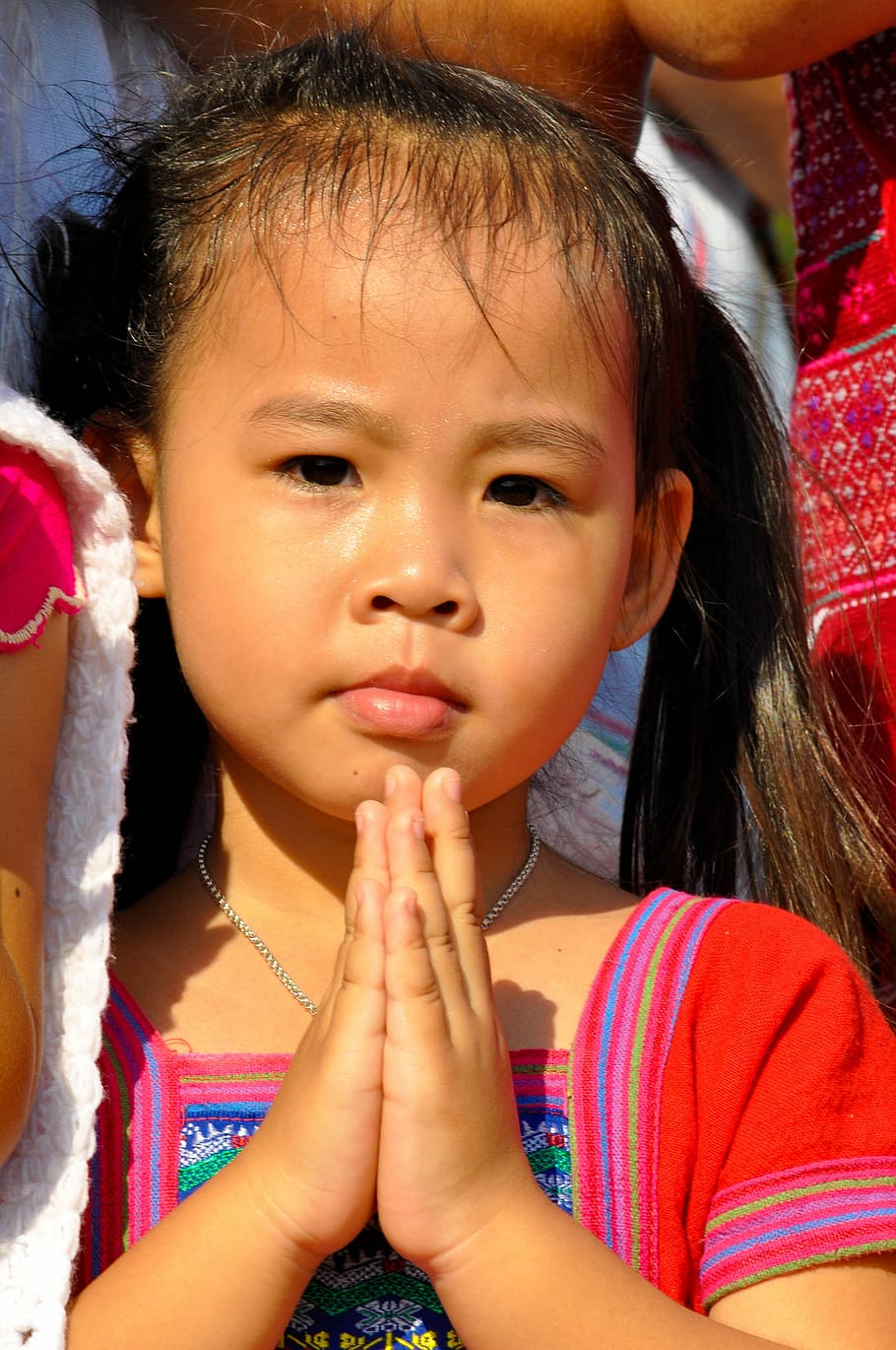 Thai People, Unity, karen, childhood, baby, one person, portrait, HD wallpaper