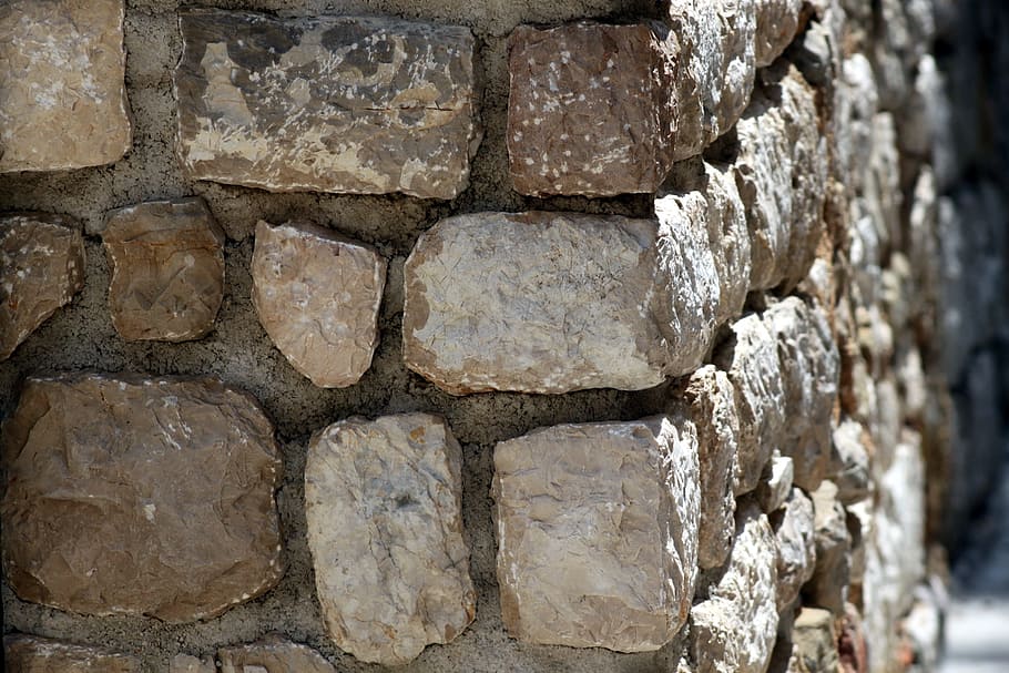 Stone, Wall, Stone Wall, Old, Facade, brick, rustic, building HD wallpaper