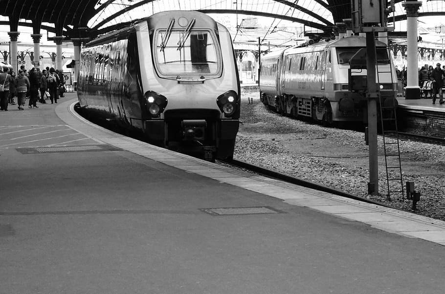train, station, rail, york, england, business, railway, british HD wallpaper
