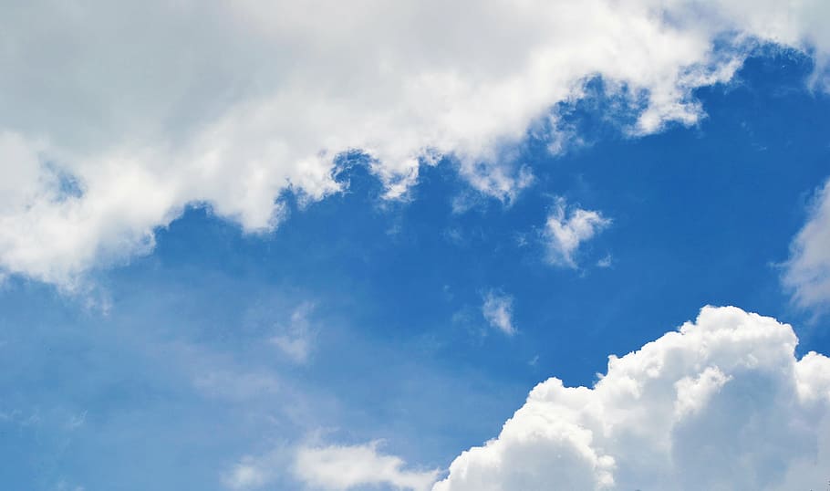clouds, sky, blue sky, nice clouds, sri lanka, ceylon, white clouds HD wallpaper