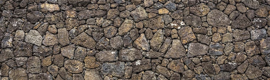 wall, stone, background, brick, architecture, pattern, rough HD wallpaper