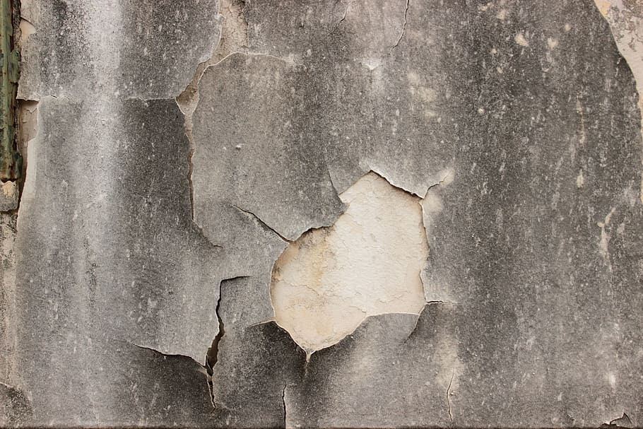 Cracked, Wall, Ruin, Old, Architecture, architectural, texture HD wallpaper