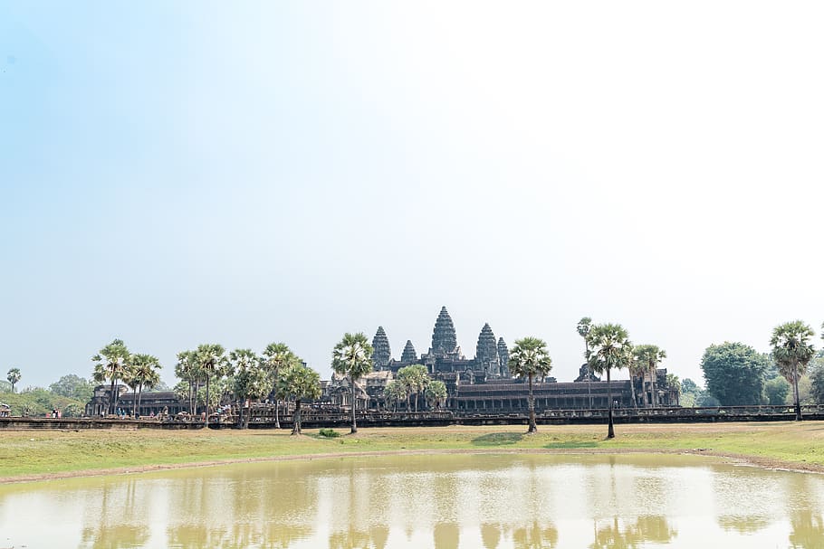 angkor wat, temple, siem reap, cambodia, ancient, religion