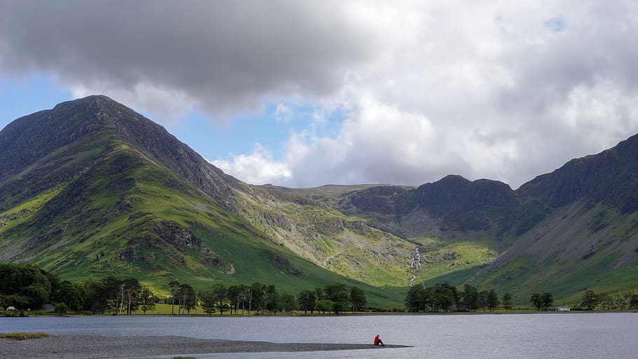 mountain, landscape, water, lake, travel, outdoors, cumbria HD wallpaper