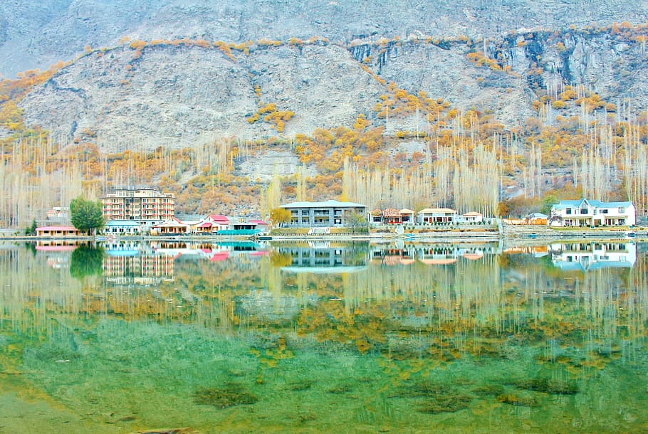 Lower Kachura Lake, Shangrila Lake, skardu, pakistan, karakorum, HD wallpaper