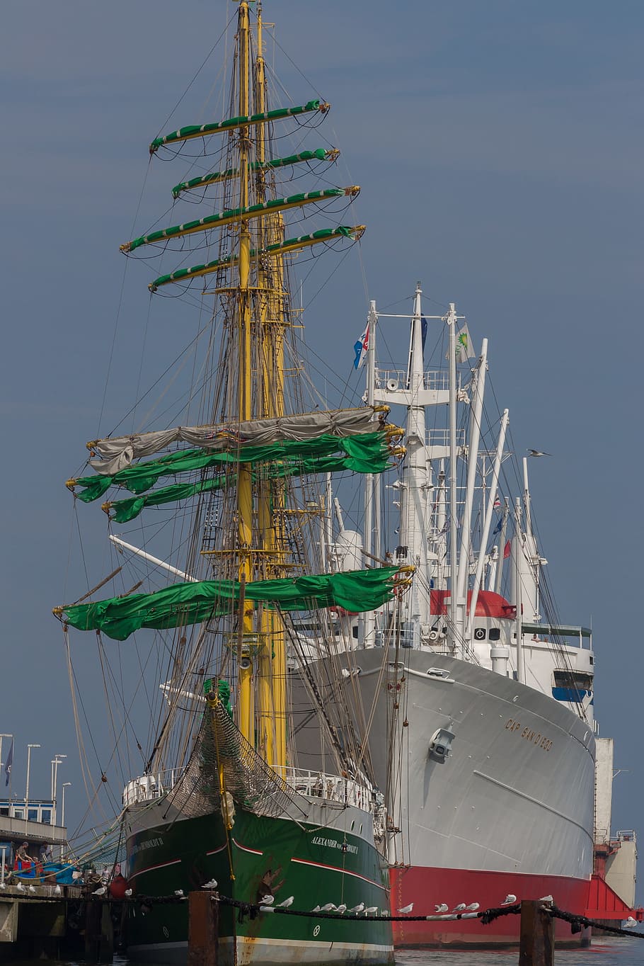 ship, waters, nautical, boot, port, sailing vessel, nautical vessel HD wallpaper
