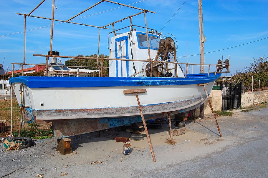 greece, crete, boot, ship, transportation, nautical vessel HD wallpaper