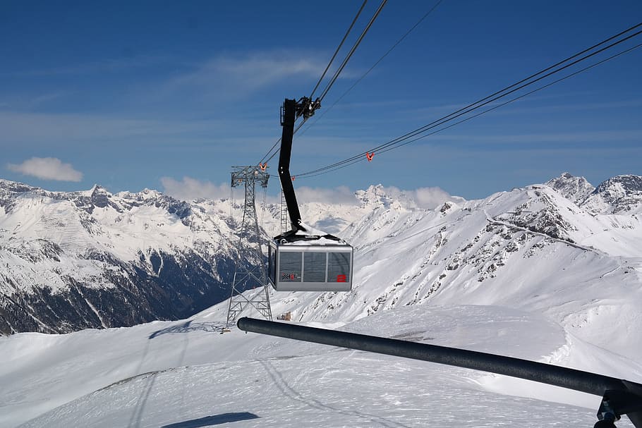 cable car, gondola, aerial tramway, mountain railway, mountain station