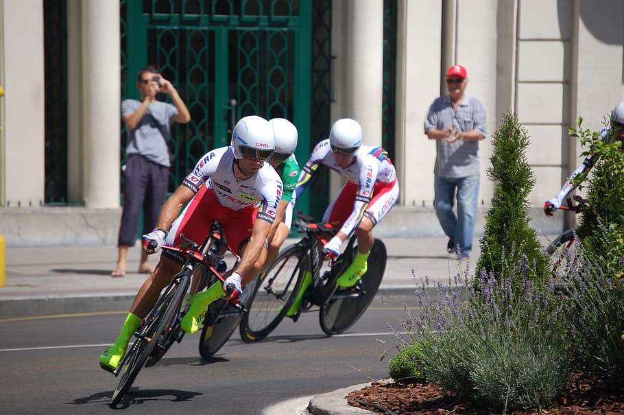 cycling, cliclista, cyclists, time trial, team time trial, bicycle HD wallpaper