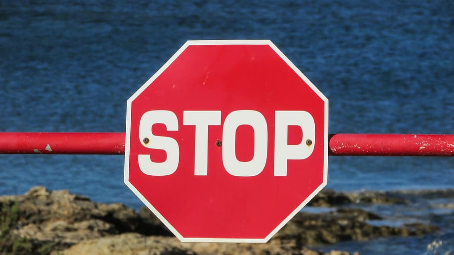Stop, Sign, Stop Sign, Warning, red, octagon, halt, warning sign, HD wallpaper