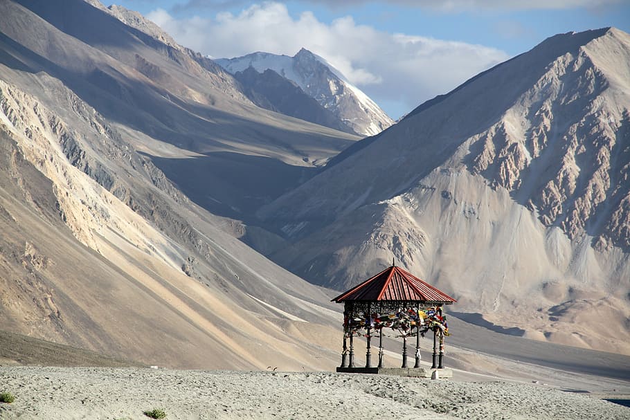 High Mountains near the India-China Border landscape, photos, HD wallpaper
