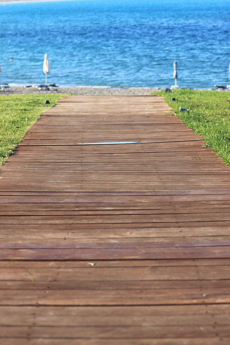 Away, Beach, Sea, Web, Holiday, wood - Material, nature, pier HD wallpaper