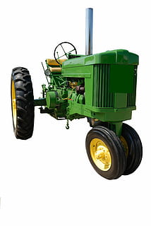 vintage, old, retro, restored, green, tractor, agriculture HD wallpaper