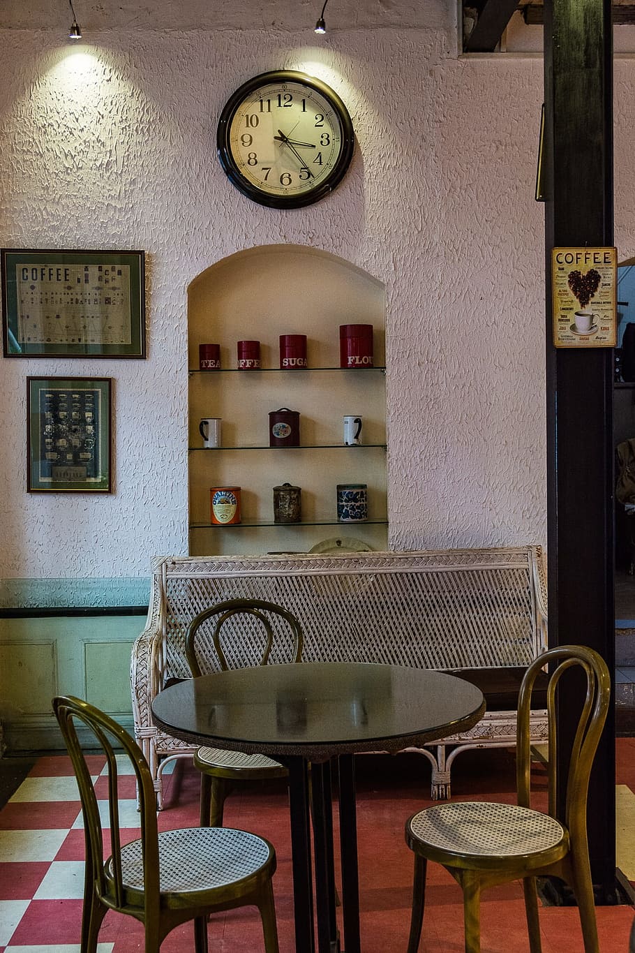 table, furniture, room, inside, chair, indoors, home, architecture HD wallpaper