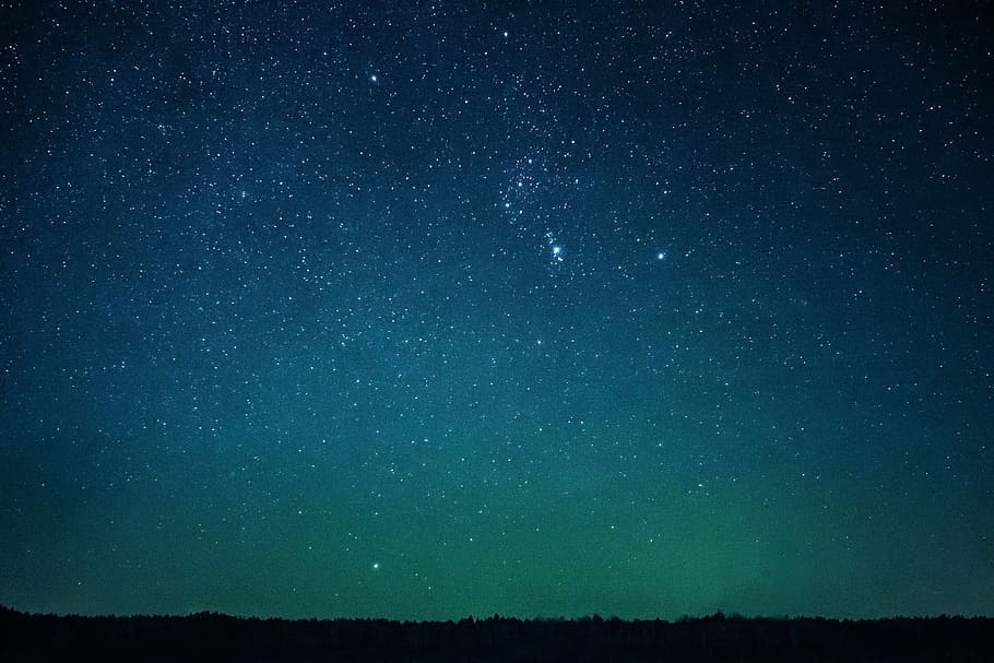 HD wallpaper: night sky stars view, black, blue, green, star - Space,  astronomy | Wallpaper Flare