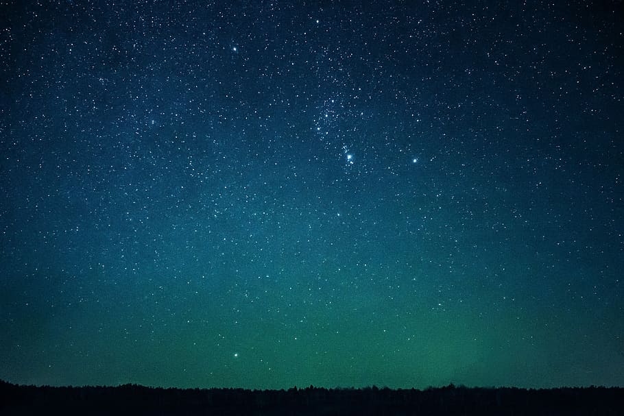 astronomy blue and green backgrounds