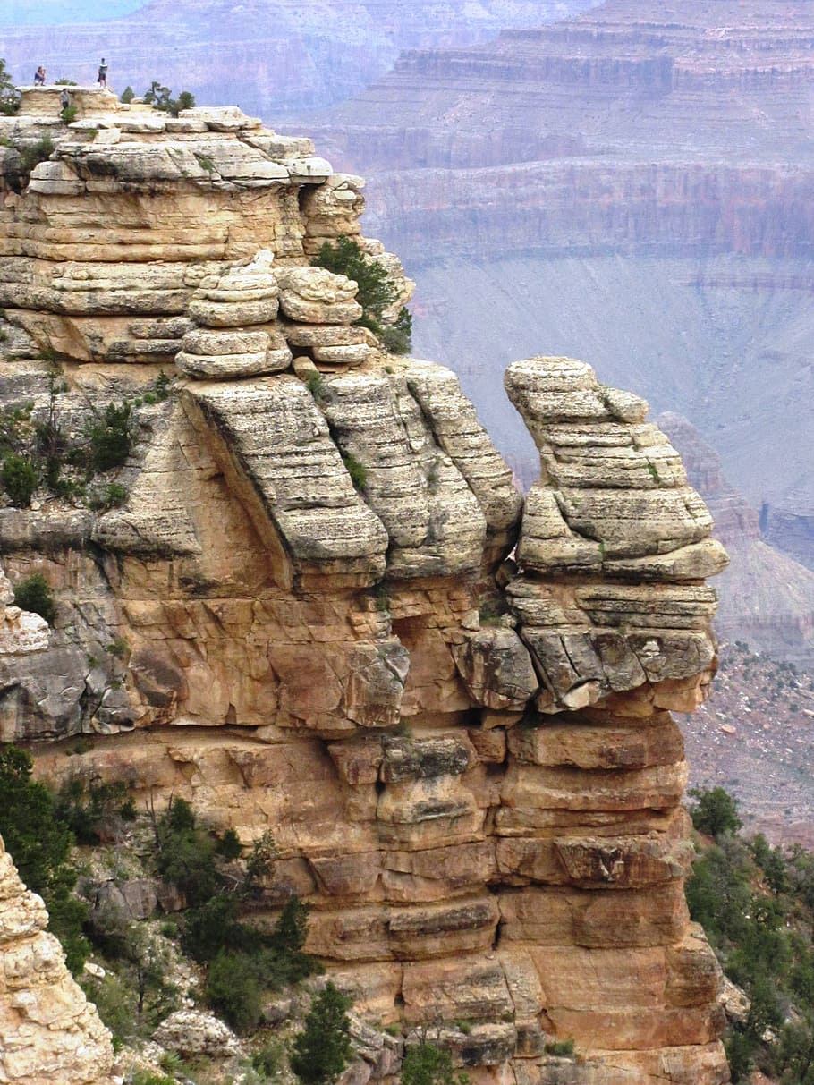 grand canyon, arizona, cliffs, tourism, travel, architecture HD wallpaper