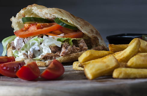 food, dough, rotary, tomato, sauce, cucumbers, cheese, meal HD wallpaper