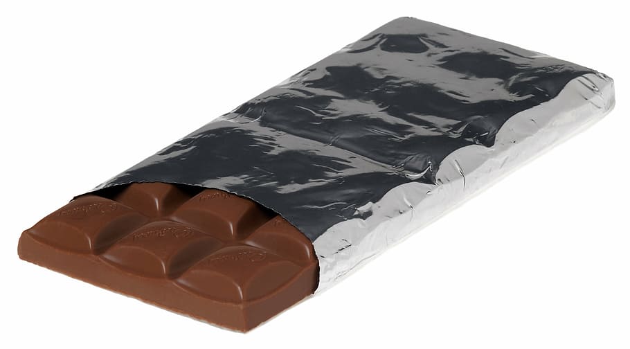 chocolate bar pack on white surface, candy, sugar, sweet, unhealthy HD wallpaper