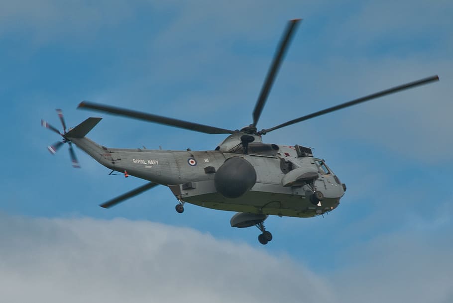 raf, sea king, helicopter, sonar, anti submarine, navy, rotor HD wallpaper
