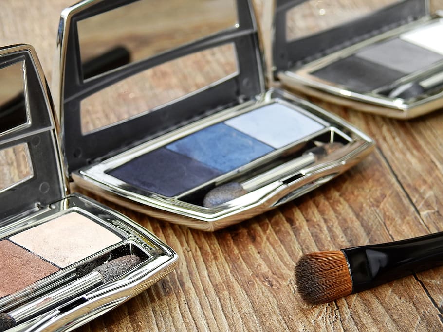 Cosmetics, Make Up, Makeup, Beauty, color, schmink brush, eye shadow HD wallpaper