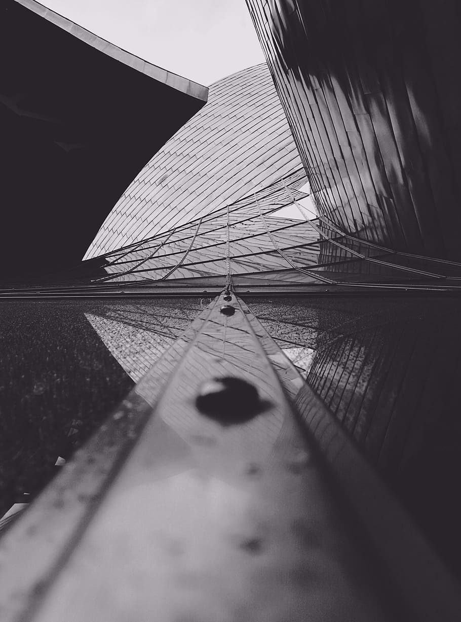 close-up photography of curtain wall building, Sydney Opera House HD wallpaper