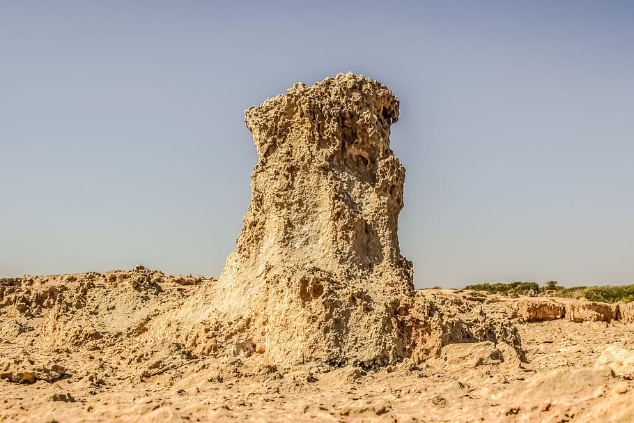 rock, wilderness, rough terrain, landscape, nature, erosion HD wallpaper
