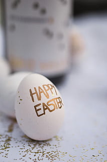 Happy Easter, closeup photo of Happy Easters eggs, decorate, decoration HD wallpaper