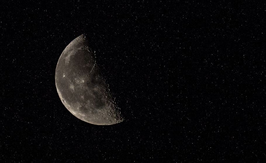 moon, planet, space, sky, night, astronomy, beauty in nature HD wallpaper