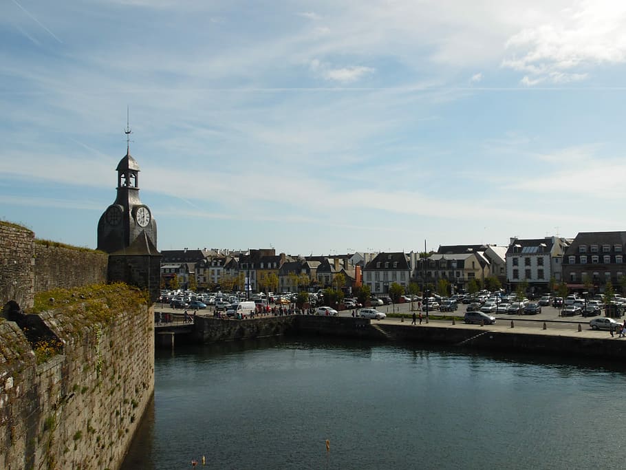 Gone, Wrong, Walled City, Concarneau, gone wrong, port, brittany