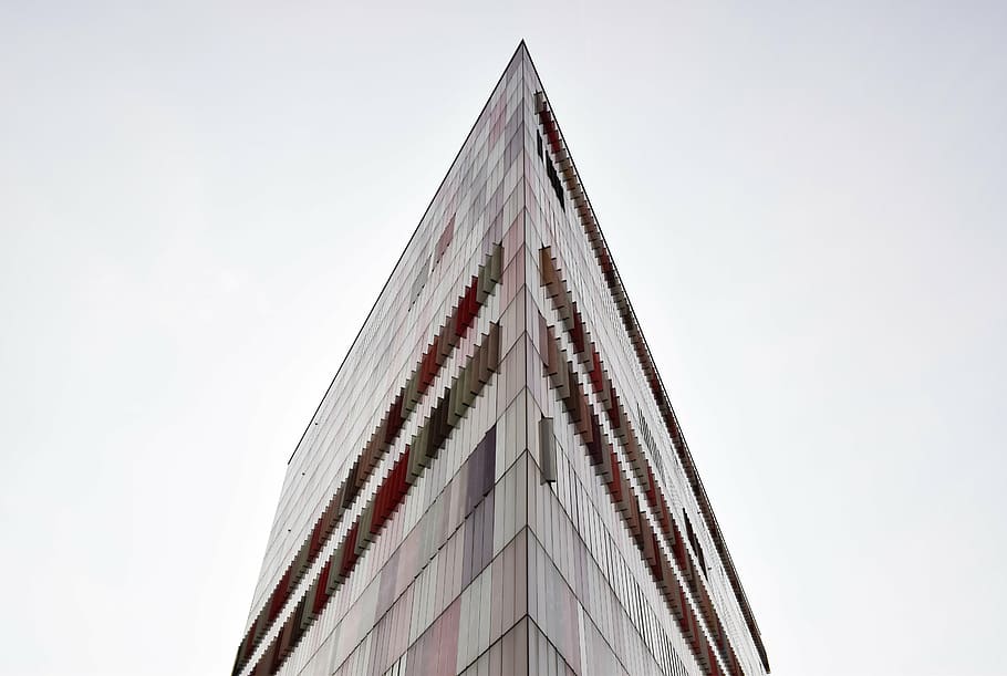 view of building, architecture, infrastructure, sky, skyscraper HD wallpaper