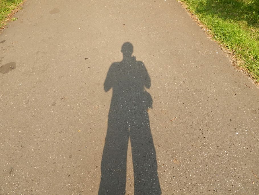Shadow, Character, Silhouette, the silhouette, real people HD wallpaper